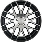 2DRV BY WHEELWORLD - WH26 SCHWARZ HOCHGLANZPOLIERT 7,5X17 LK:5/120 ET:35 ML:72,6